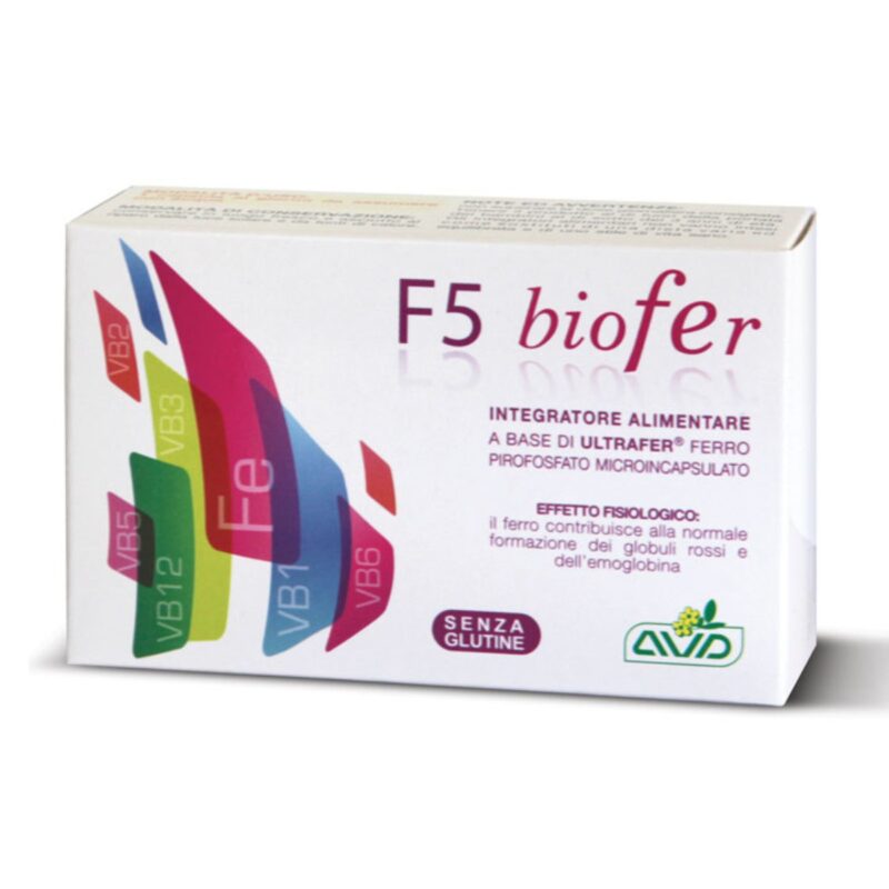F5 Biofer AVD Reform integratore ferro naturale 30 capsule
