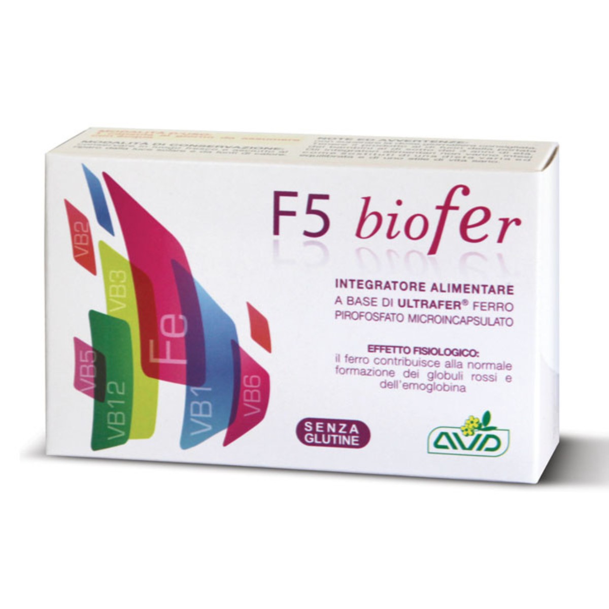 F5 Biofer AVD Reform integratore ferro naturale 30 capsule