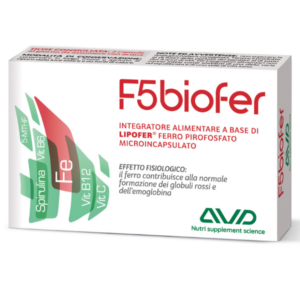 F5 Biofer Avd Reform Integratore Ferro Naturale 30 Capsule