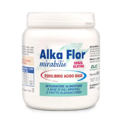 Alka Flor Mirabilis 500 g AVD Reform – Sali alcalinizzanti e fibre in polvere