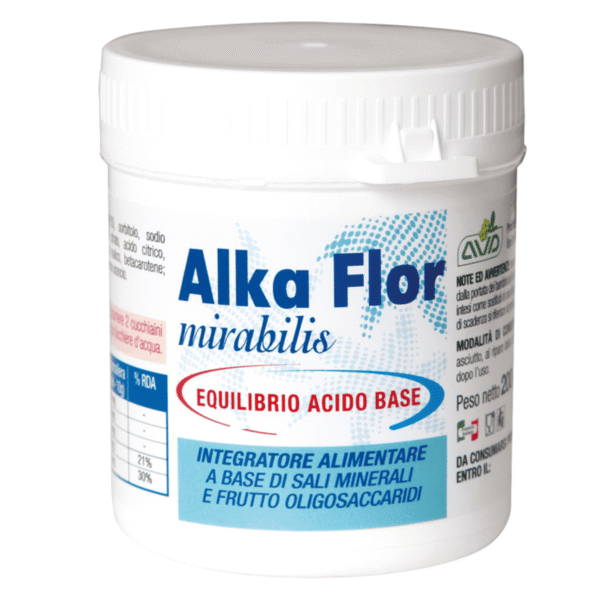 Alka Flor Mirabilis 500 g AVD Reform integratore alcalinizzante in polvere con fibre