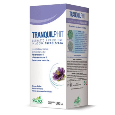 Tranquilphit AVD Reform 500 ml integratore naturale per rilassamento e sonno riposante