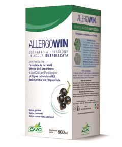 ALLERGO WIN AVD REFORM 500 ML | Estratto in acqua energizzata