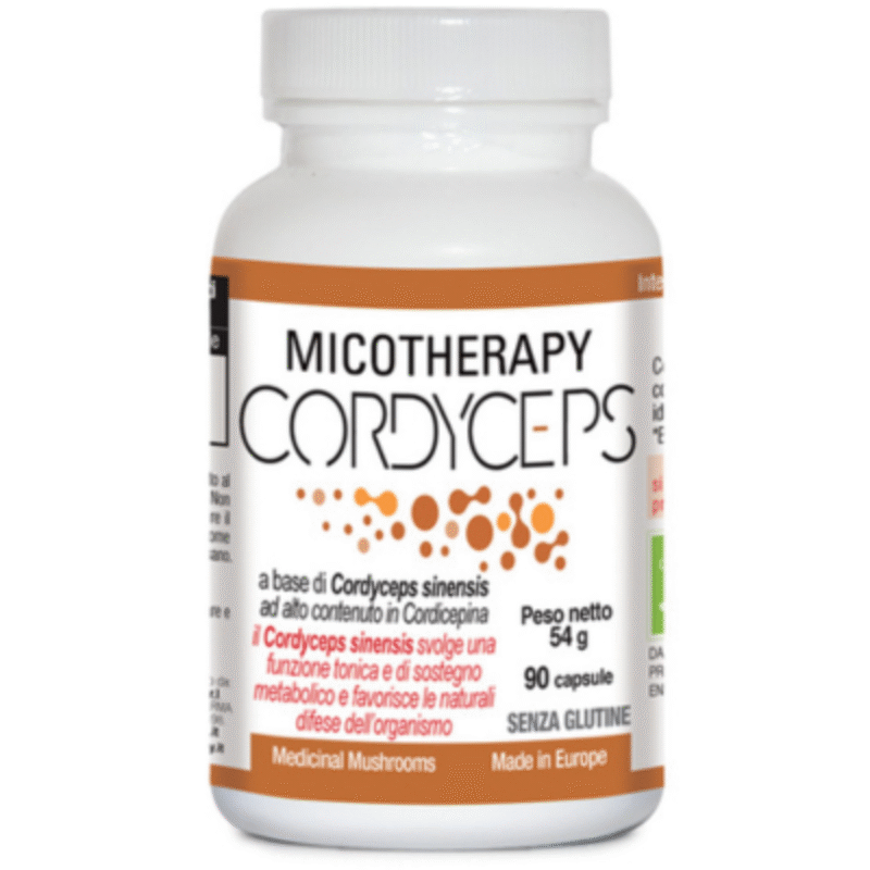 Barattolo di Micotherapy Cordyceps sinensis AVD Reform in formato 90 capsule