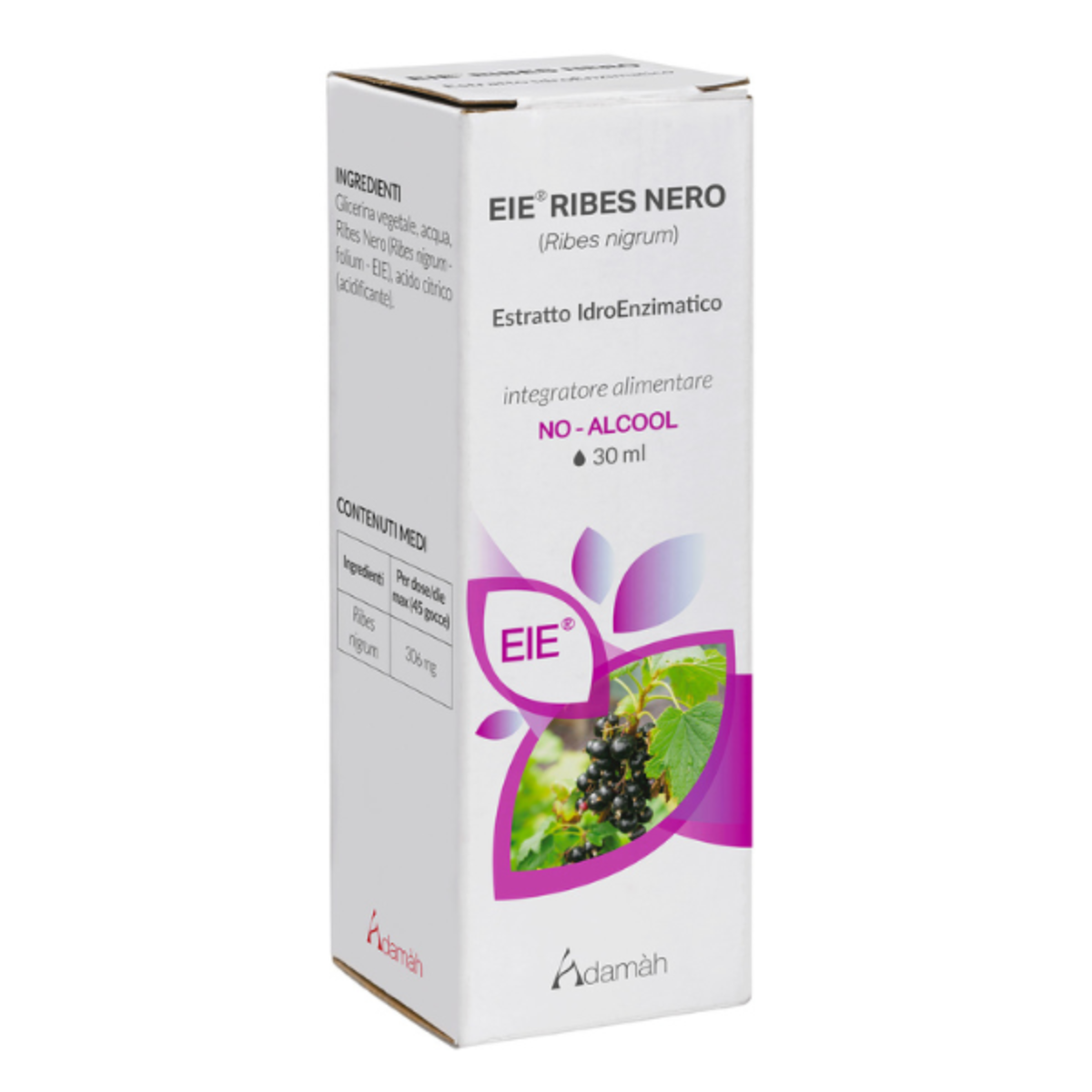 Ribes Nero Adamah 30 ml estratto idroenzimatico in gocce