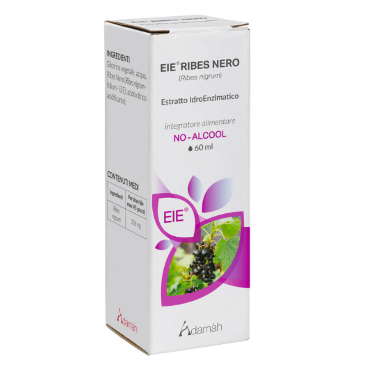 Ribes Nero Adamah 30 ml estratto idroenzimatico in gocce
