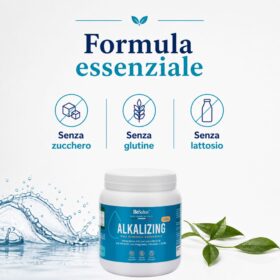 Alkalizing senza zucchero senza glutine senza lattosio