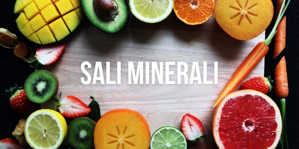 sali minerali senza zucchero
