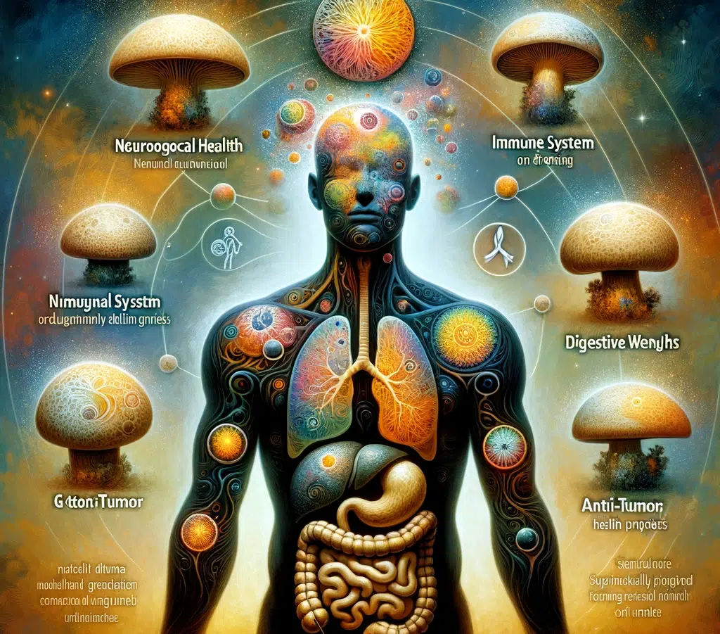 fungo hericium benefici per la salute