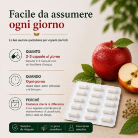 Integratore mela annurca di facile assunzione