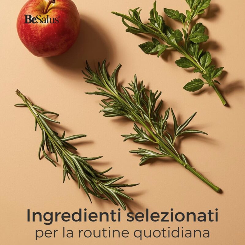 Ingredienti selezionati per la routine quotidiana BeSalus