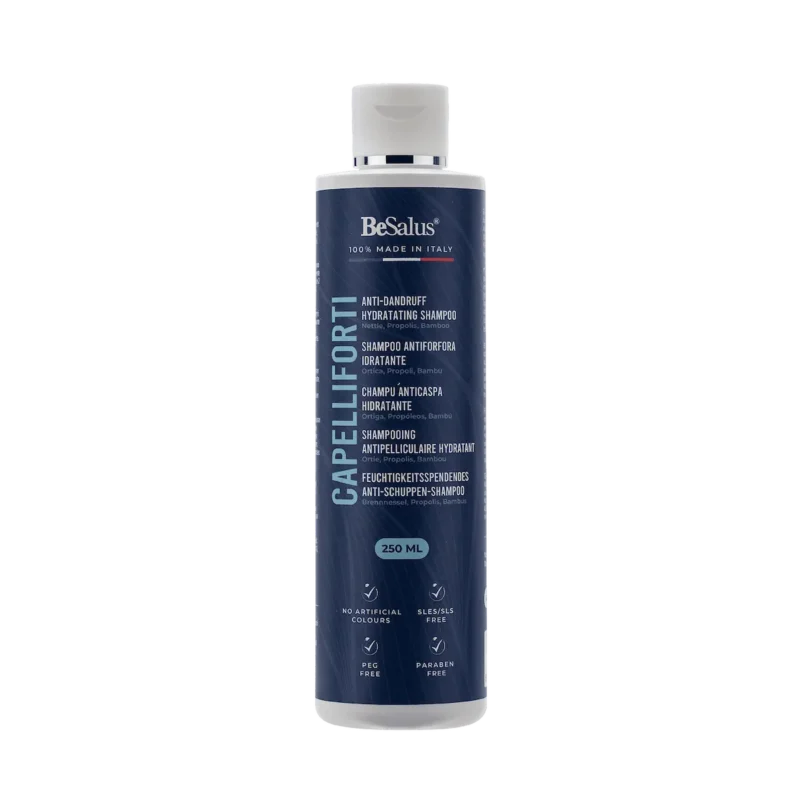 BeSalus Shampoo antiforfora per la pulizia del cuoio capelluto soggetto a forfora
