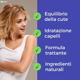 Shampoo antiforfora per equilibrio della cute e idratazione dei capelli