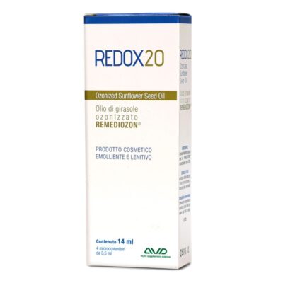 Redox 20 AVD Reform olio di girasole ozonizzato 4 microcontenitori da 3,5 ml