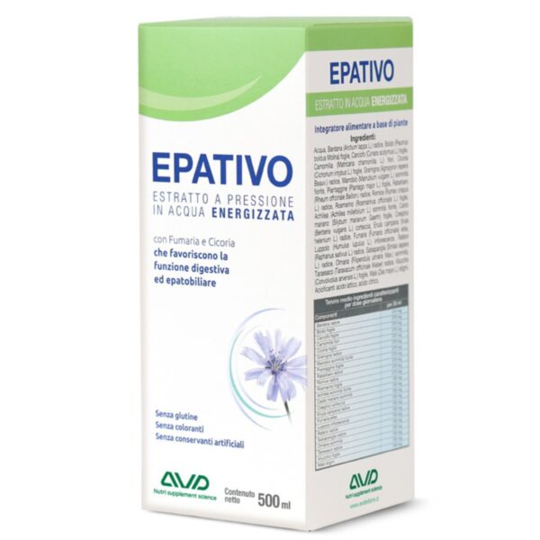 Epativo AVD Reform 500 ml estratto di erbe per fegato